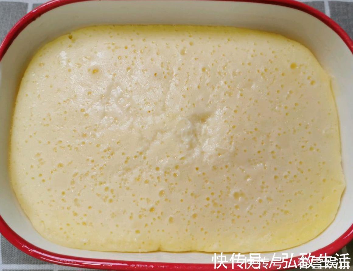 想吃蛋糕却没有打蛋器试试蒸蛋糕,不用打发不用烤,好吃不上火
