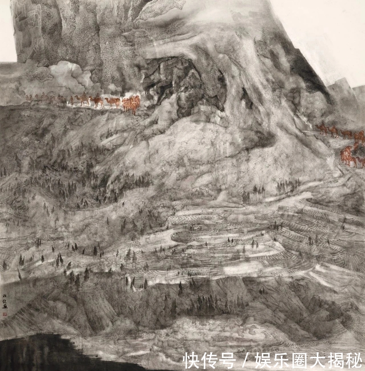 杨洁@笔墨的多样性|杨洁山水画