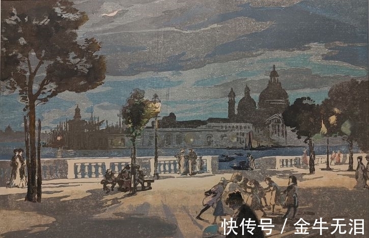 职业生涯！寻找颜色与光：色彩大师查尔斯·霍奇·麦基，在威尼斯的油画艺术