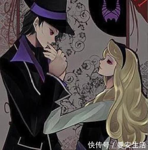 爱丽丝公主|迪士尼反派化身吸血鬼王子,俘获公主芳心,看起来都挺搭配