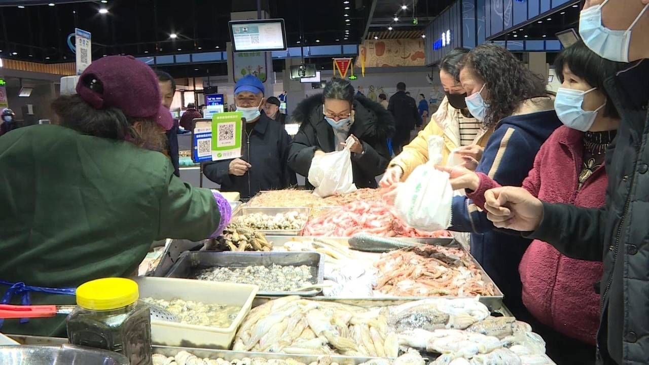 中年|春节后，东海第一网海鲜开卖，去北仑的菜场逛逛！