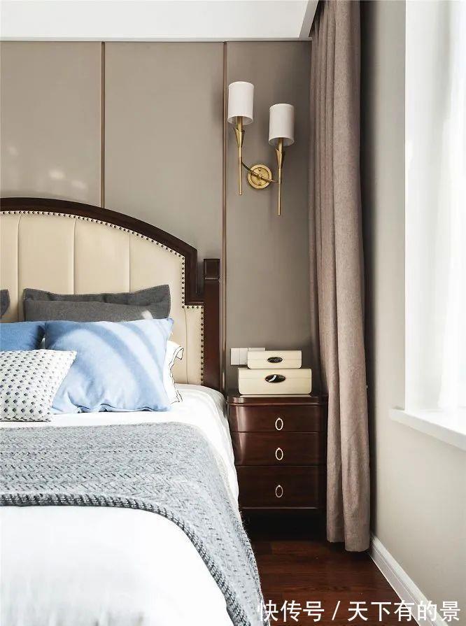 齐家安安|136㎡轻奢美式风，软装这样搭配，一点也不输豪华别墅！