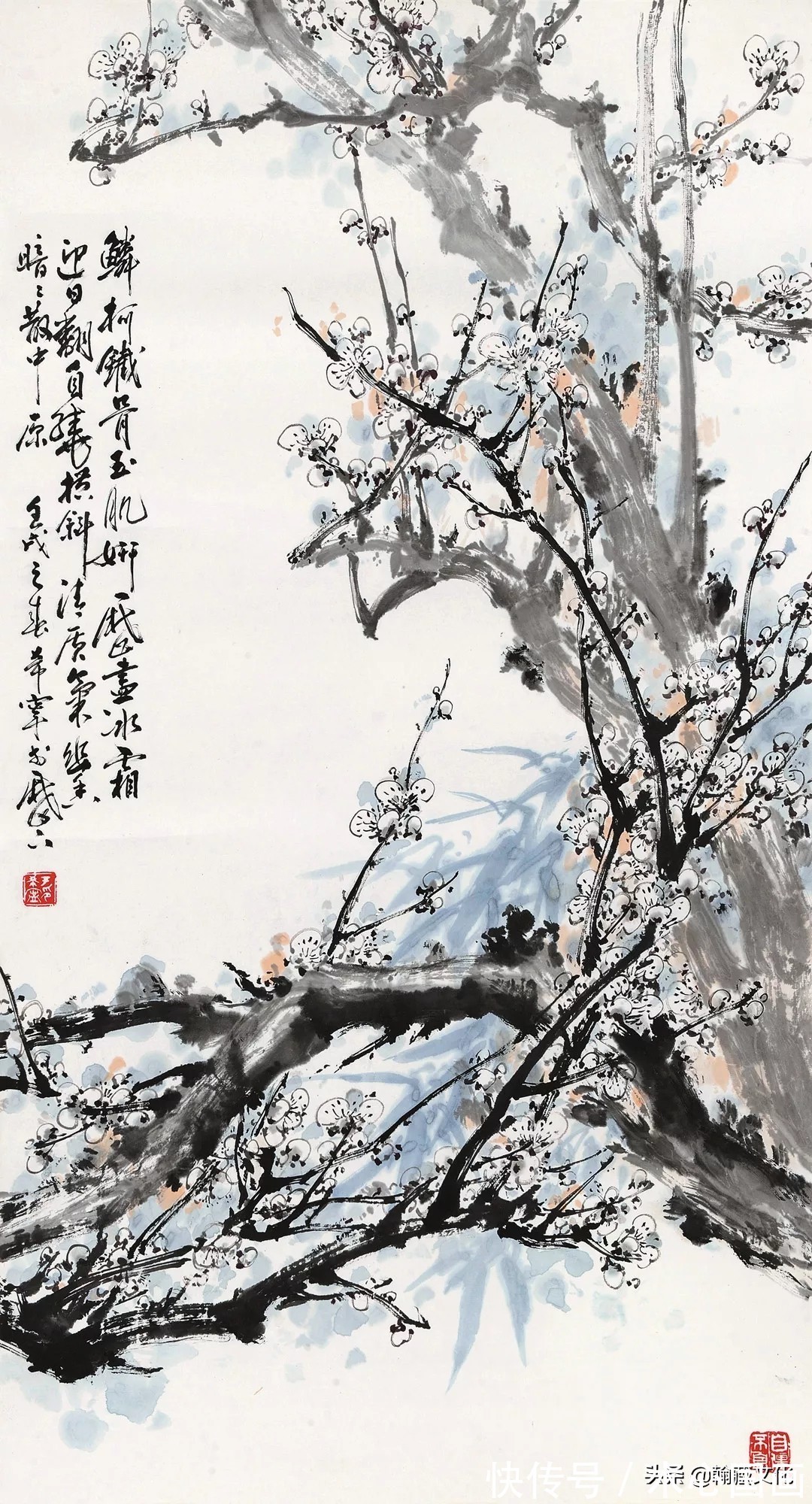 正气浩然!“梅痴”于希宁的诗与画:铁骨寒梅颂国魂