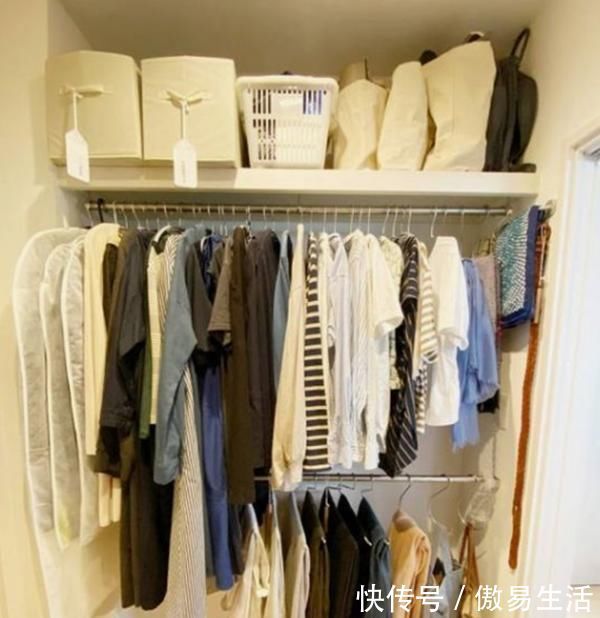 收纳|家里没有衣橱用这7个方法,收纳井井有条,一点也不输日本主妇