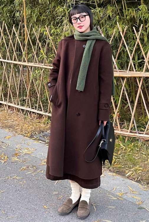 搭配 讲真的,冬天还是穿毛呢大衣更洋气,这些搭配温柔优雅又有格调