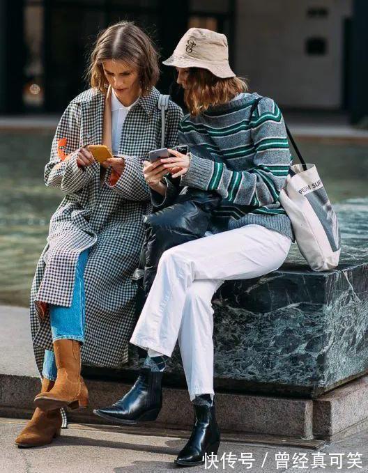 色彩 白裤子+大地色系穿搭,贵气有质感,今年就流行这么穿