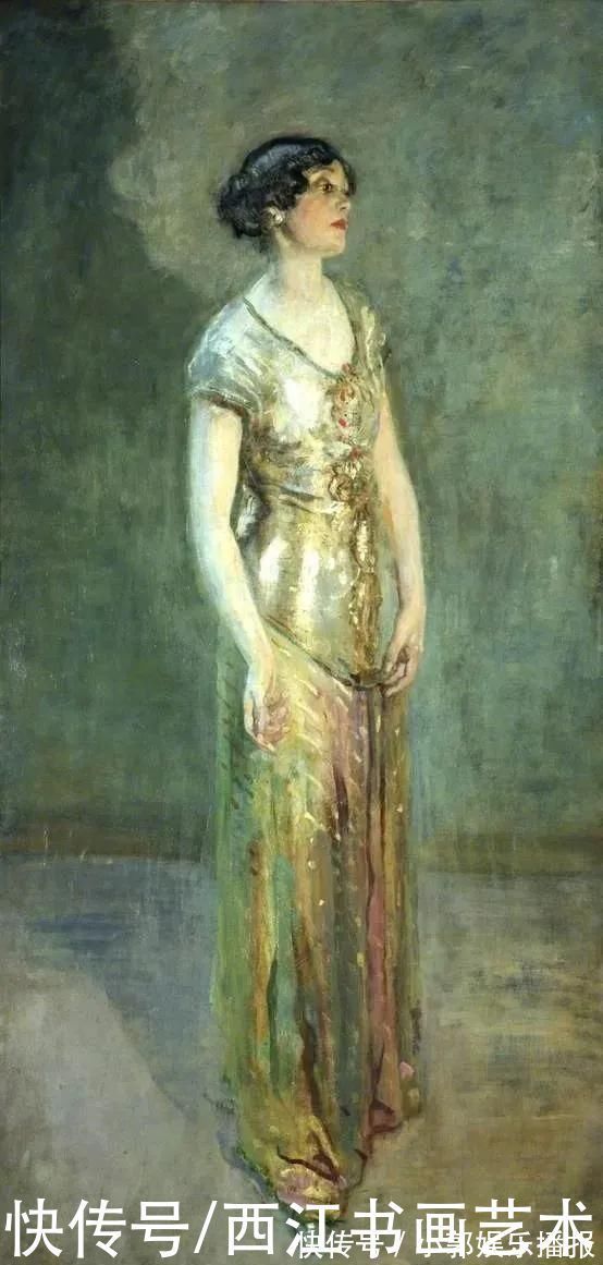 麦克沃伊&有质感的水彩肖像:英国画家亚瑟.麦克沃伊作品选