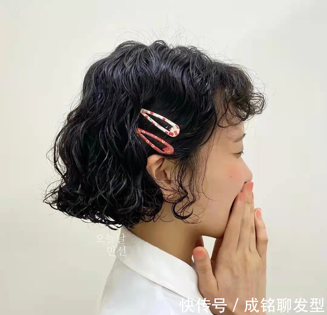 卷发|这种烫法才是真正的免打理,20~60岁都适合的卷发,随意又自然