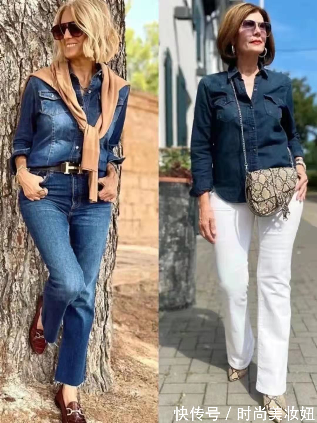 小清新|微胖奶奶就该这样穿,不浮夸不扮嫩,穿得体面又时髦,太美了