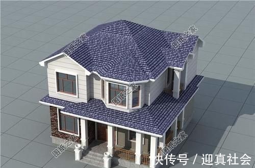 卧室|适合农村75平宅基地的自建房图,总有一款是你的心头好