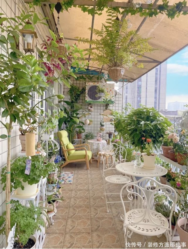 置物架|get到了!利用阳台给自己做个私人专属空中花园