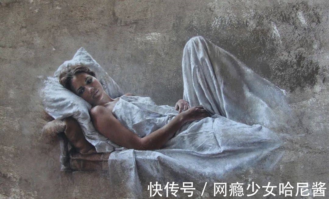 画种|赏心悦目,活色生香——女画家色粉笔下极致唯美的女性人体肖像