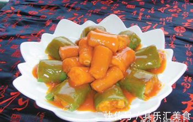 翡翠鹅肝|美食推荐：酿馅尖椒烧猪尾、金牛踏海、翡翠鹅肝制作方法