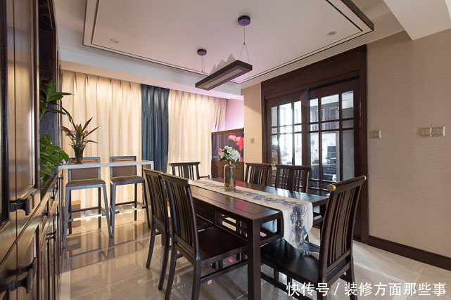 中式|在136平新中式温馨恬静的舒适环境,体味属于自己的静谧时光