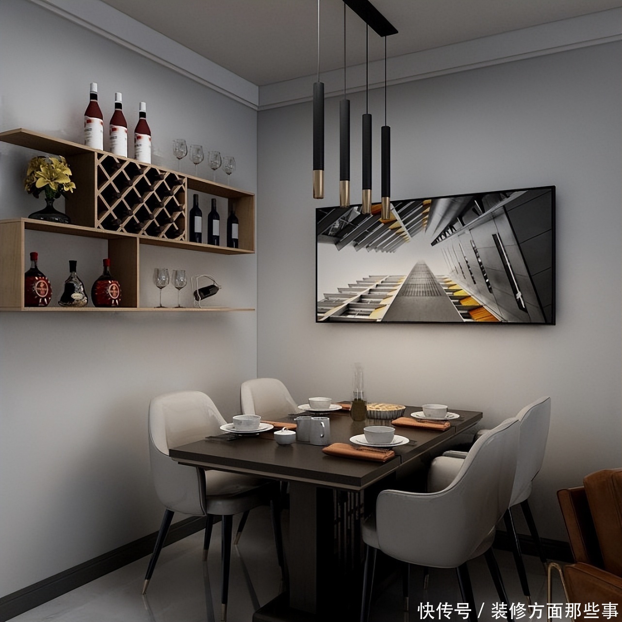 时尚|100平简约三居室设计,用简约的手法进行室内创造