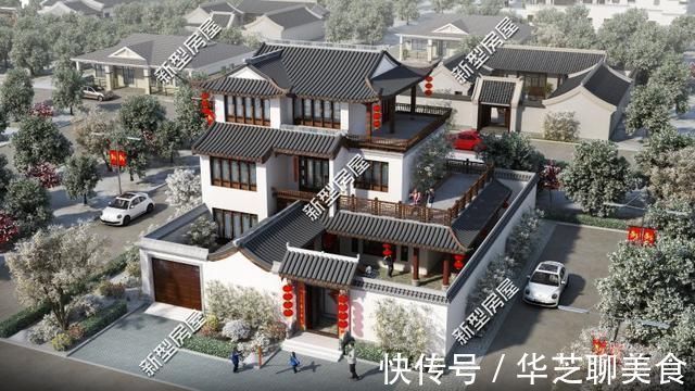 效果图|10套中式别墅图纸分享，多少人梦寐以求的家，最后两套造价超百万