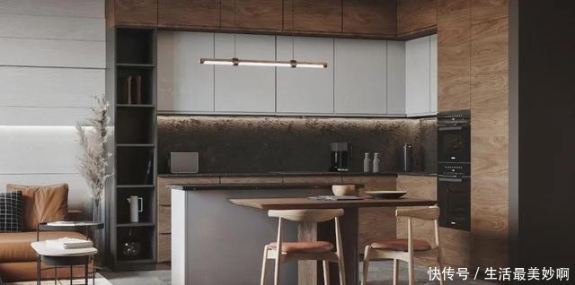 橱柜|一套漂亮的橱柜,足以惊艳整个厨房,那些好看又实用的橱柜设计!