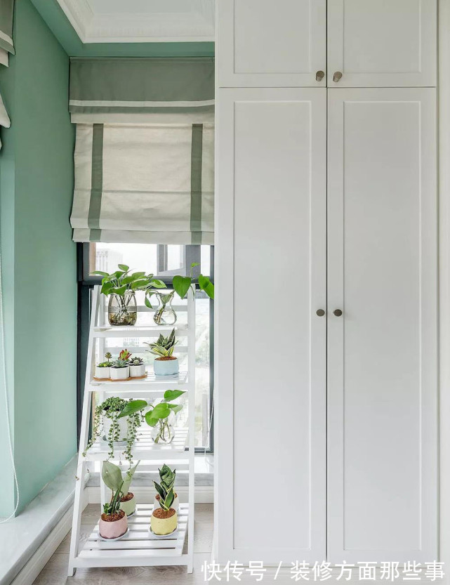 装修|103平幸福的三口之家,用马卡龙色系墙漆搭配清新家居