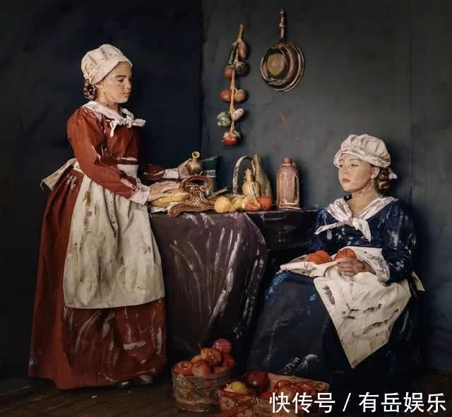 小画家!7岁天才小画家,把真人画进作品,创意堪比毕加索,获得国际认可