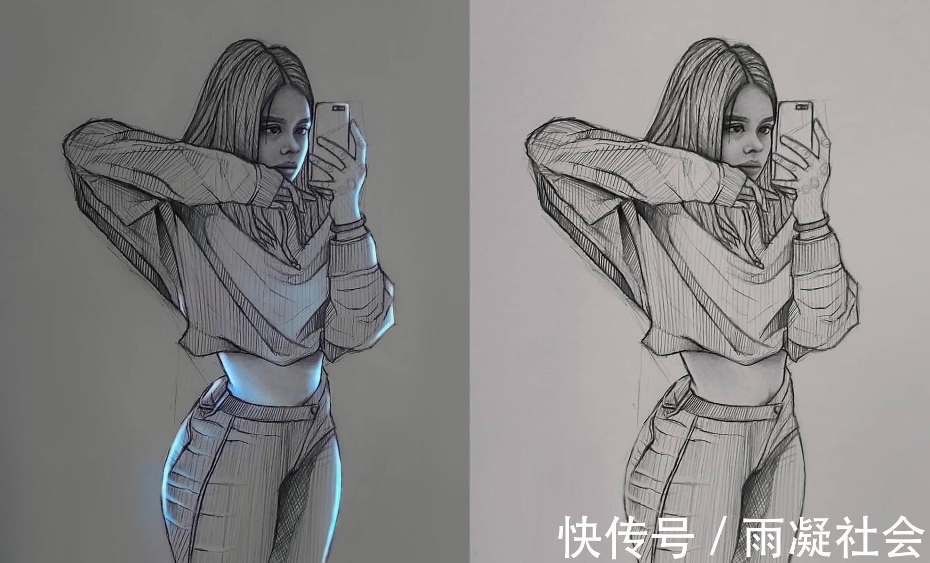 笔刷&素描会发光想要画出这种效果,其实只需几分钟