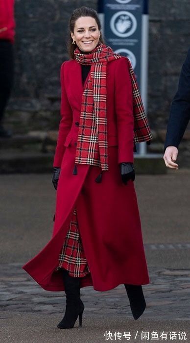 旺夫相 凯特胖出了“阿姨味”,穿大衣双下巴明显,脸肉肉的很有旺夫相