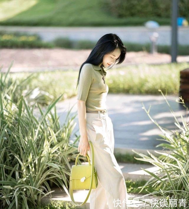 优雅|干干净净的穿搭确实很不错，不仅清新优雅，还很减龄