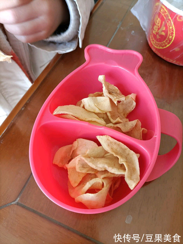 好吃到舔盘的苹果干（空气炸锅版），吃一次就上瘾