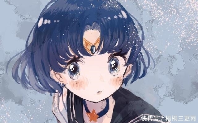 画师|这位画师笔下的美少女战士好可爱，一脸呆萌太赞了