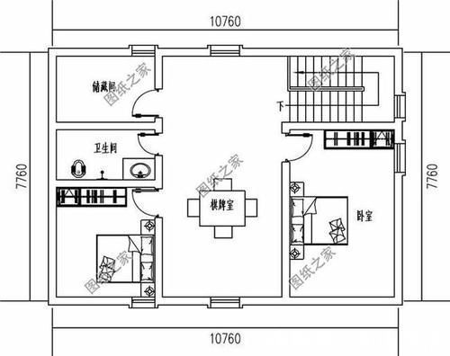 户型|适合农村75平宅基地的自建房图，总有一款是你的心头好