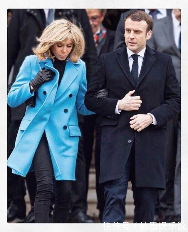 造型 法国第一夫人气质真好，马克龙走路都护着，怪不得布丽吉特逆生长