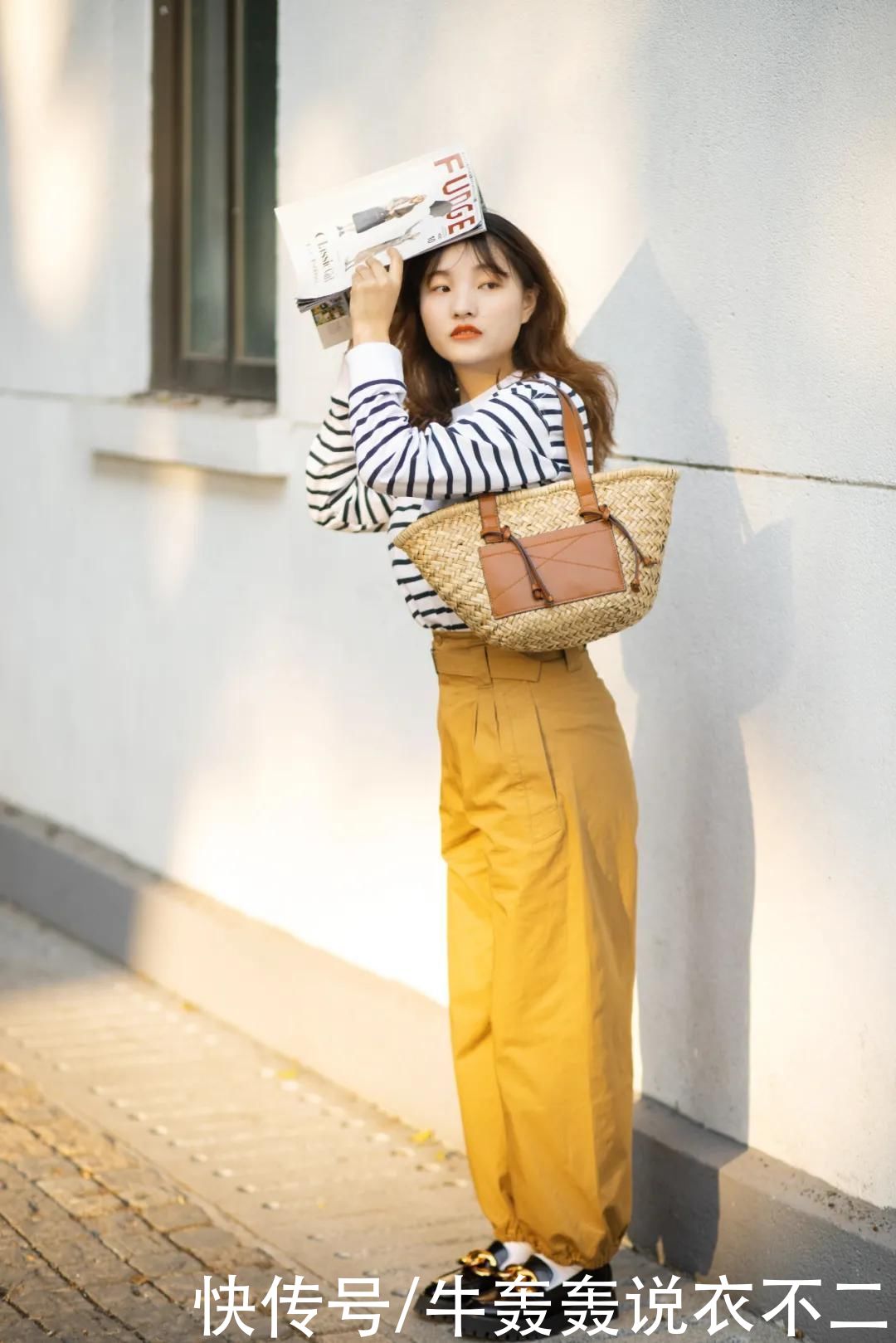 早春穿搭,日杂《FUDGE》风Look