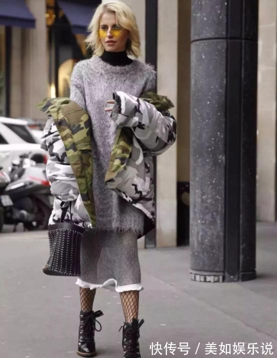 下半身|毛衣+半裙,这才是40岁+女性的时髦穿搭!优雅又气质