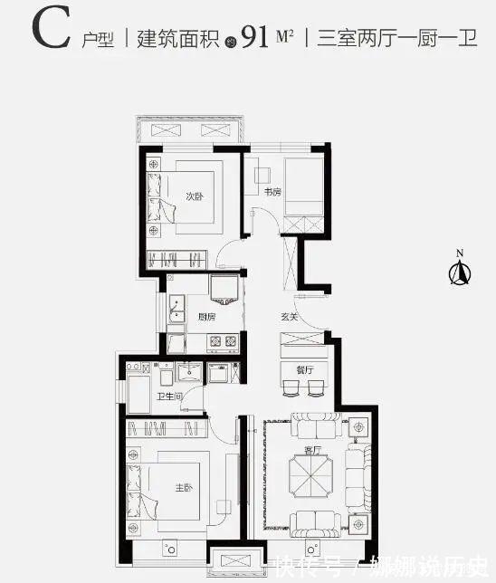 洋房|一手资料!河西中海新地块亮相,最小82平米,放风价……