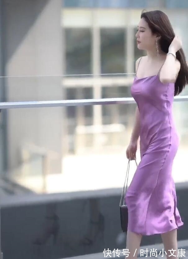 脱俗|雅得脱俗的真丝裙,放飞女人气场,难以驾驭!