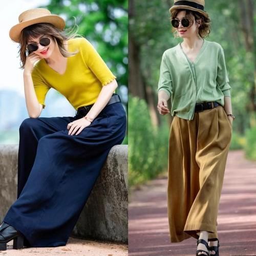 时髦感 聪明的女人早不穿黑色了,瞧瞧时尚博主的穿搭,高级又显气质