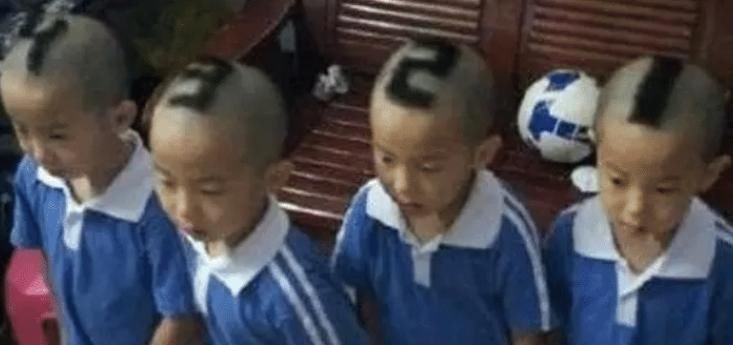 双胞胎|四胞胎一模一样,上学老师分不出,宝妈一波操作,老师一目了然