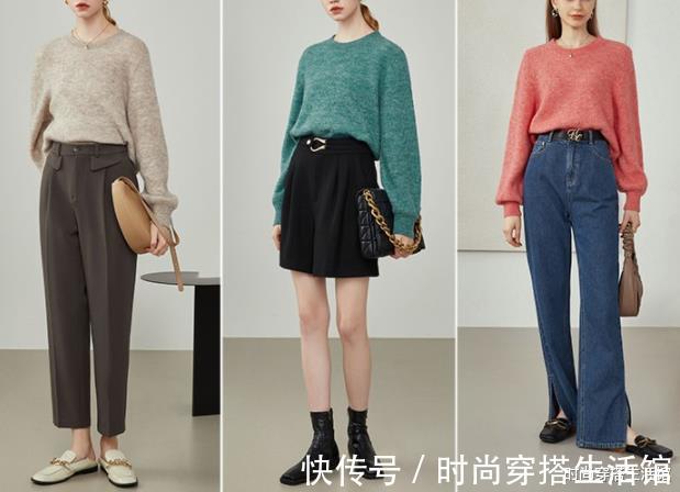 tips|秋天聚会别乱穿,这21套极简风穿搭示范,气质美过同龄人