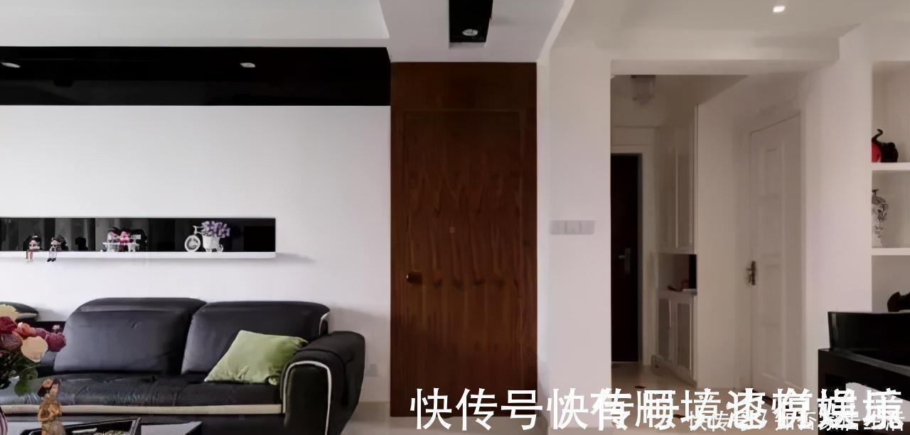暗淡|120平新家终于装好了,黑白为主的现代风,打扫干净太上档次