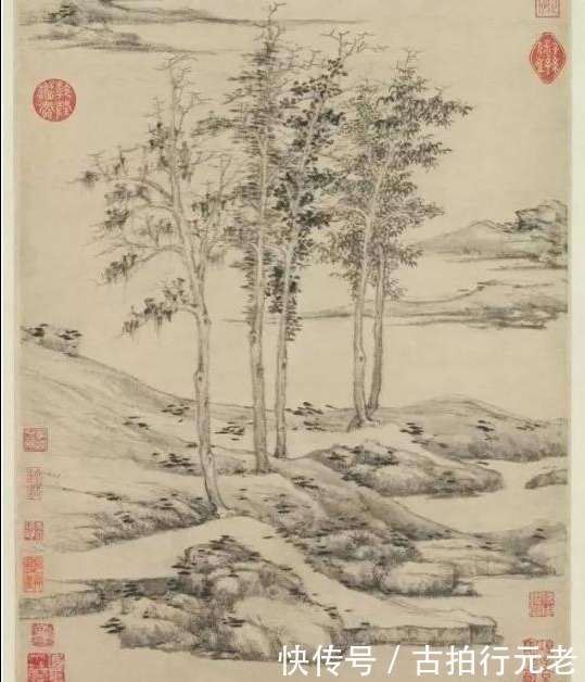 元四家之倪瓒王蒙,除了他们的画,人生也一样潇洒