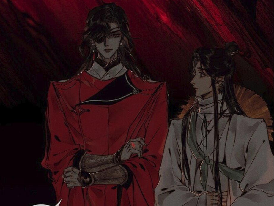 半月|天官赐福：花城放狠话，邪魅一笑太杀我，半月国师莫名星魂既视感