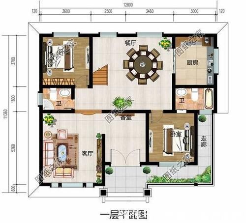 别墅|5款小户型二层楼房,简欧风格,农村建房非他莫属