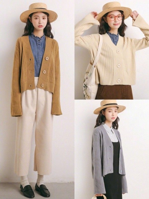 又到了穿毛衣的季节，如何穿出气质很重要，3种穿搭范本值得借鉴