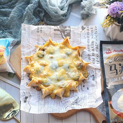 披萨酱|低脂全麦花轮披萨