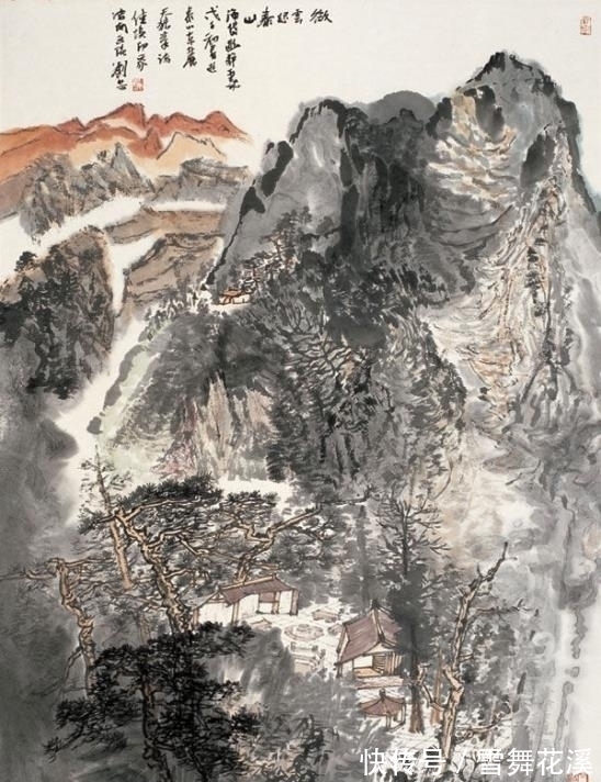 昏晓!用水墨为泰山存照立传——评著名画家刘罡泰山主题系列山水画