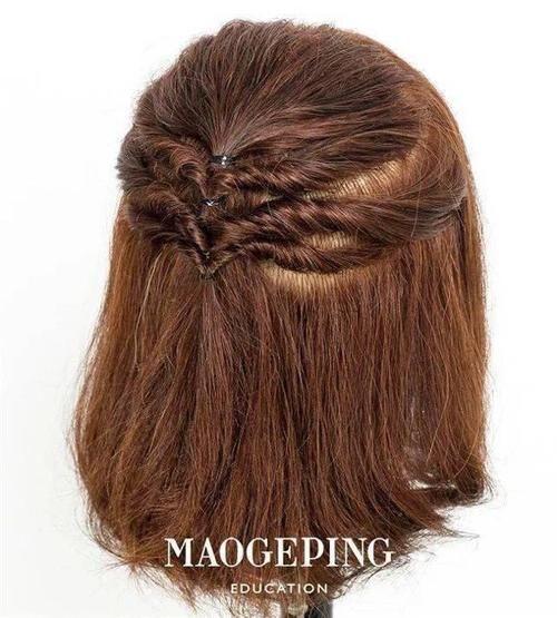 三款日系齐肩短发编发，变身氧气美少女