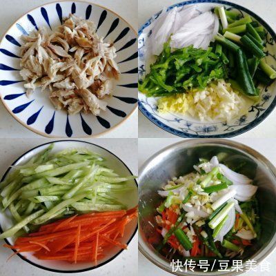 芥末|不知道吃什么，夏日开胃菜——黄瓜拌鸡丝准没错