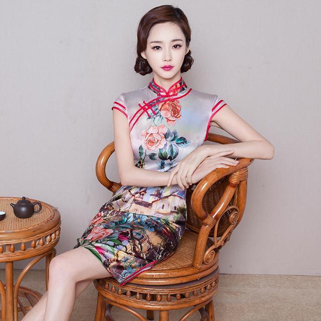 版型|中国式独有的改良式旗袍连衣裙,优雅高贵感受民国风情