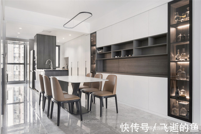 三口之家|170平现代简约，因为简单所以经典