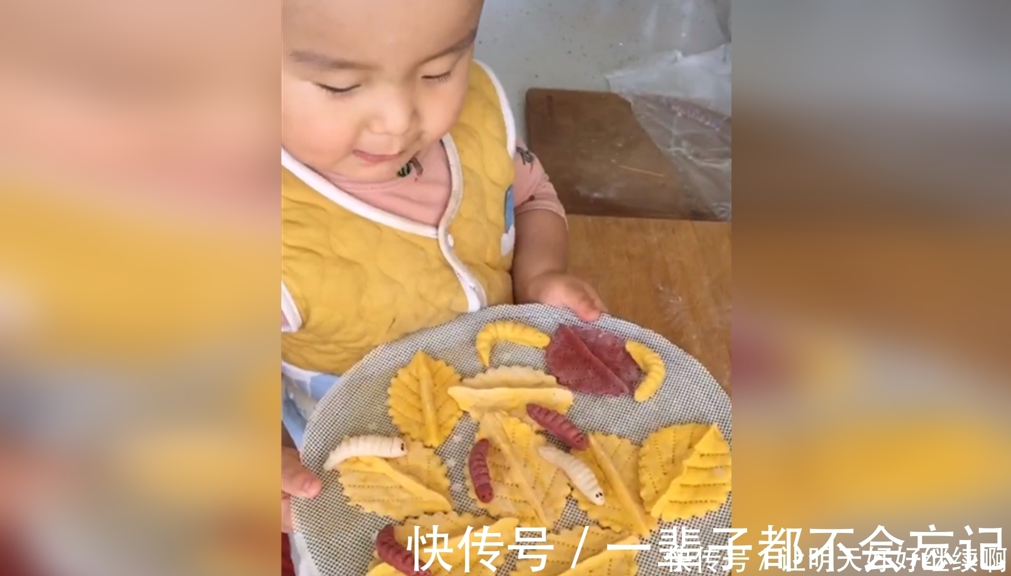孩子|2岁男孩因蒸馒头“技术高”走红,尿不湿还没脱就学起了麻辣德子