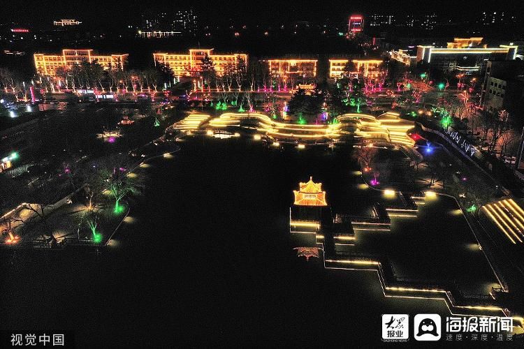 山亭这里的夜景，美极了！|组图| 夜景